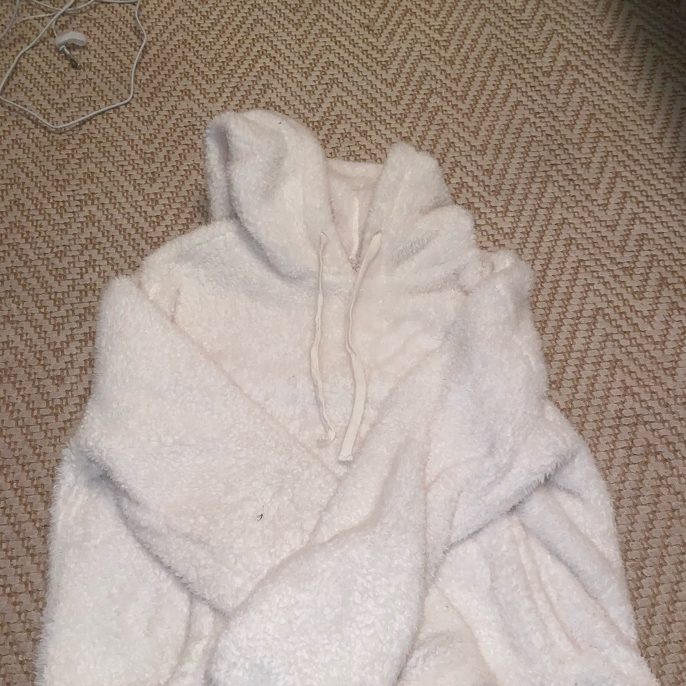 white target hoodie
